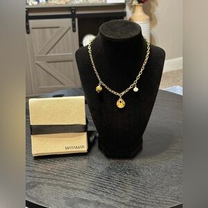 Mayamar Necklace 18k Yellow Gold Plated